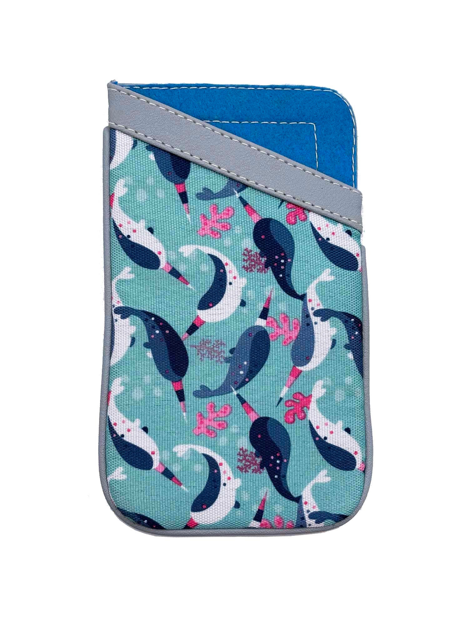 Phone Case XL (Blue Narwhals)