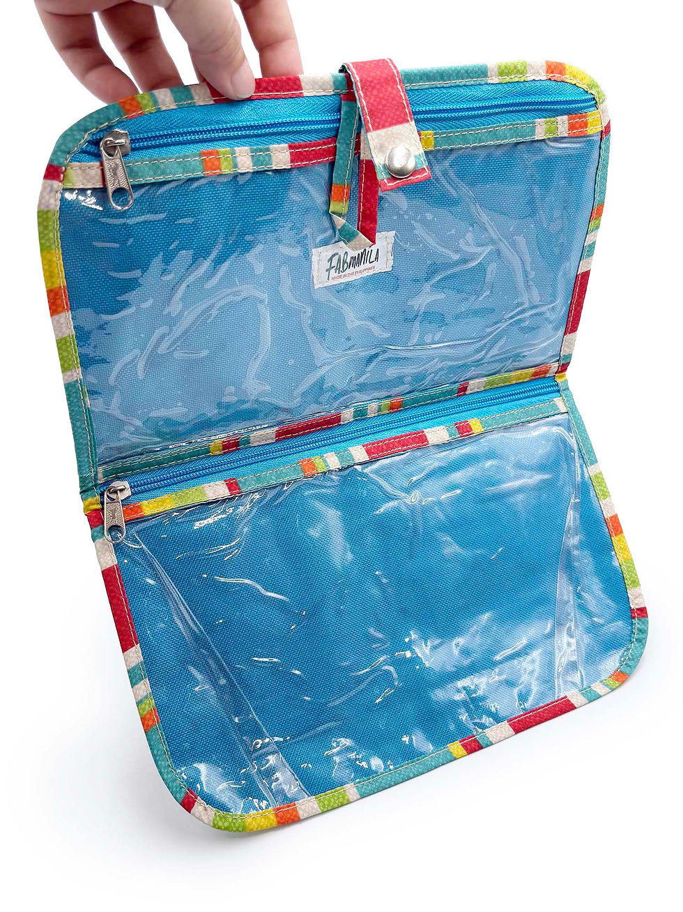 Thumbnail: Two Fold Organizer (Multicolor Stripes)