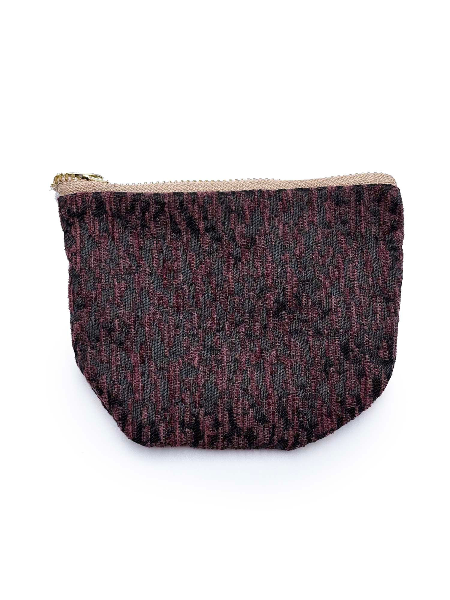 Pilar Coin Pouch (Textured Burgundy)
