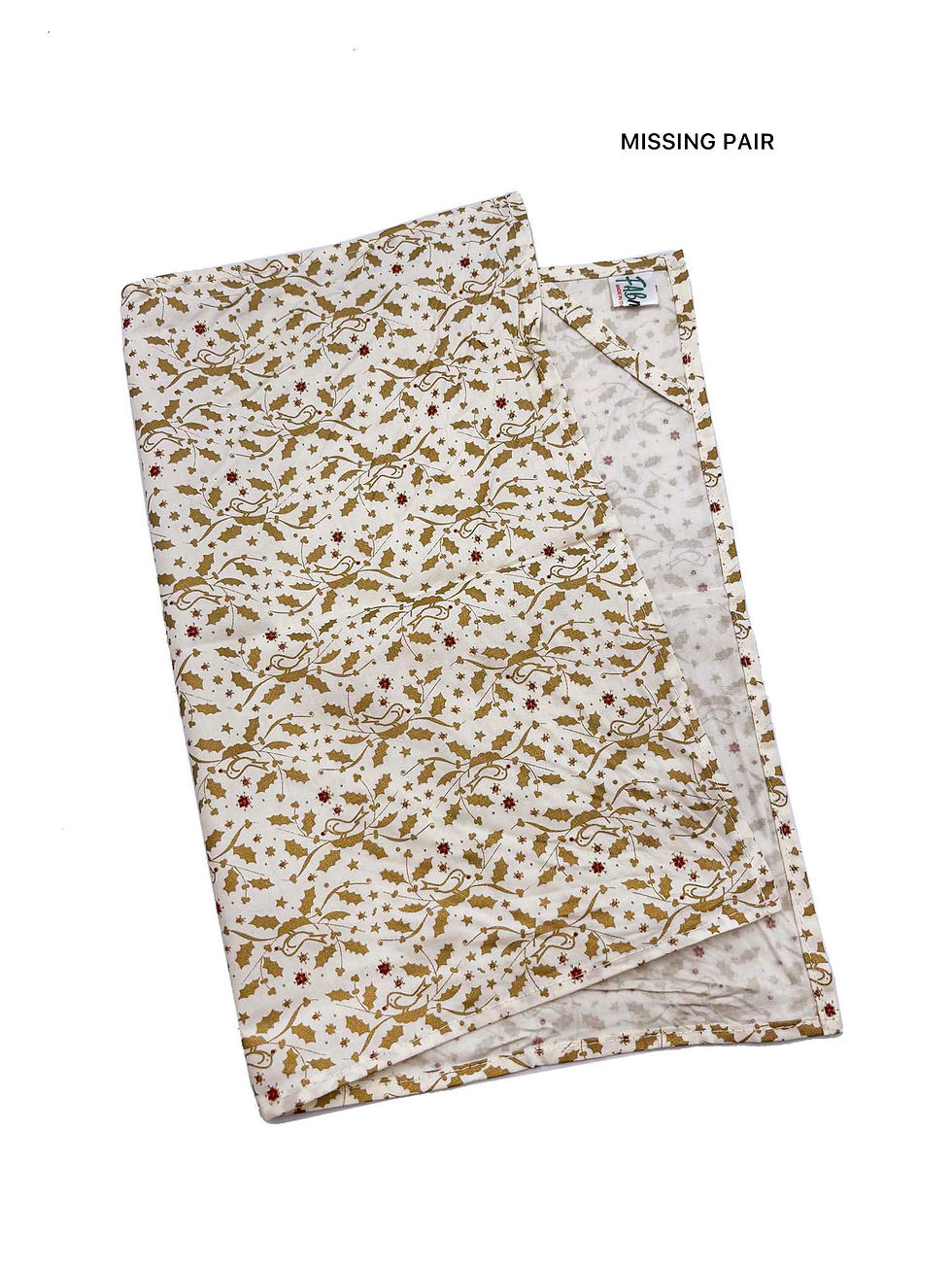 Thumbnail: Placemat Single (Gold Holly Vines)