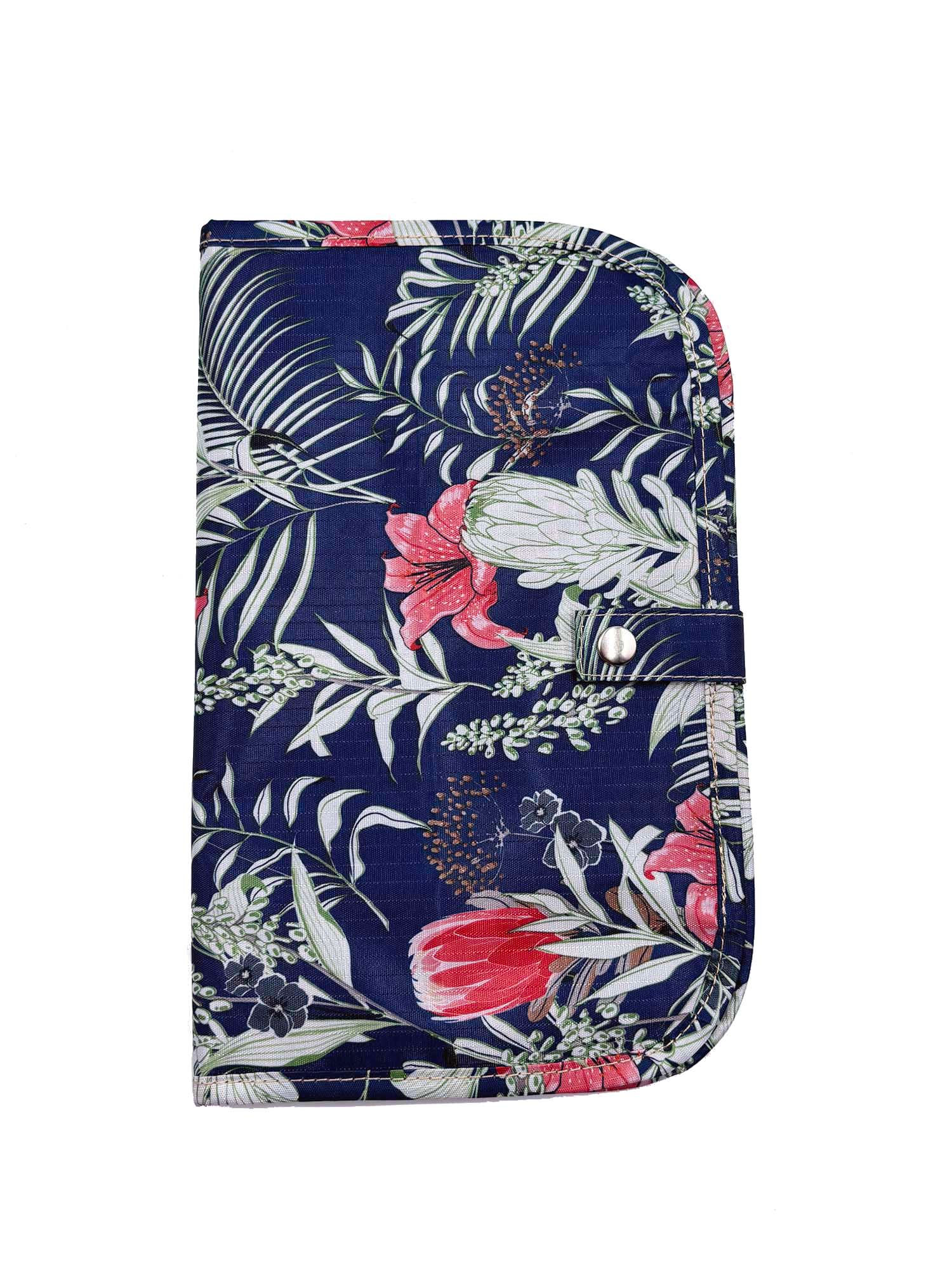 Two Fold Organizer (Blue Tropical Garden)