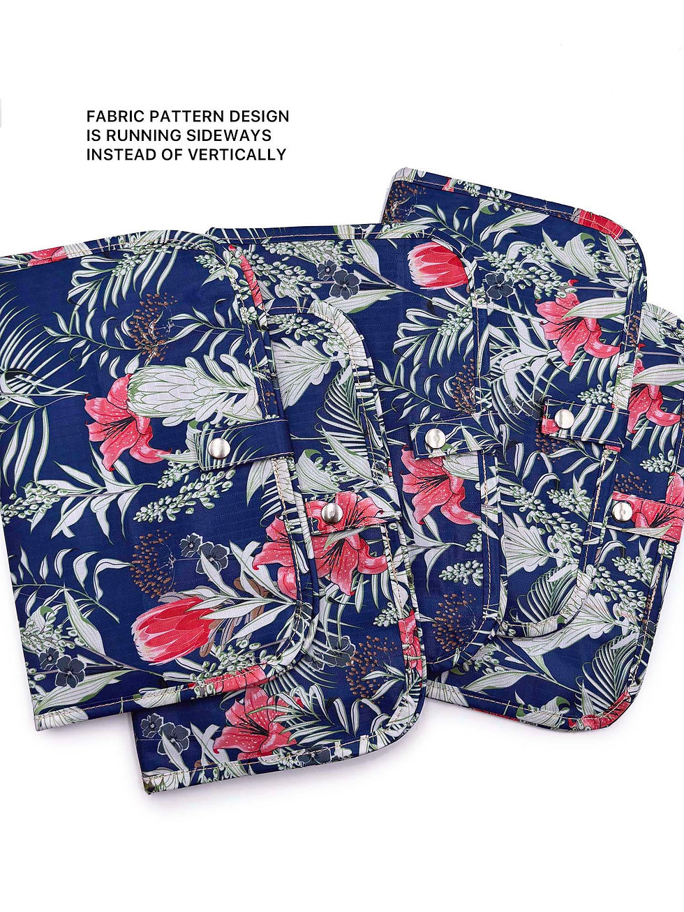 Thumbnail: Two Fold Organizer (Blue Tropical Garden)