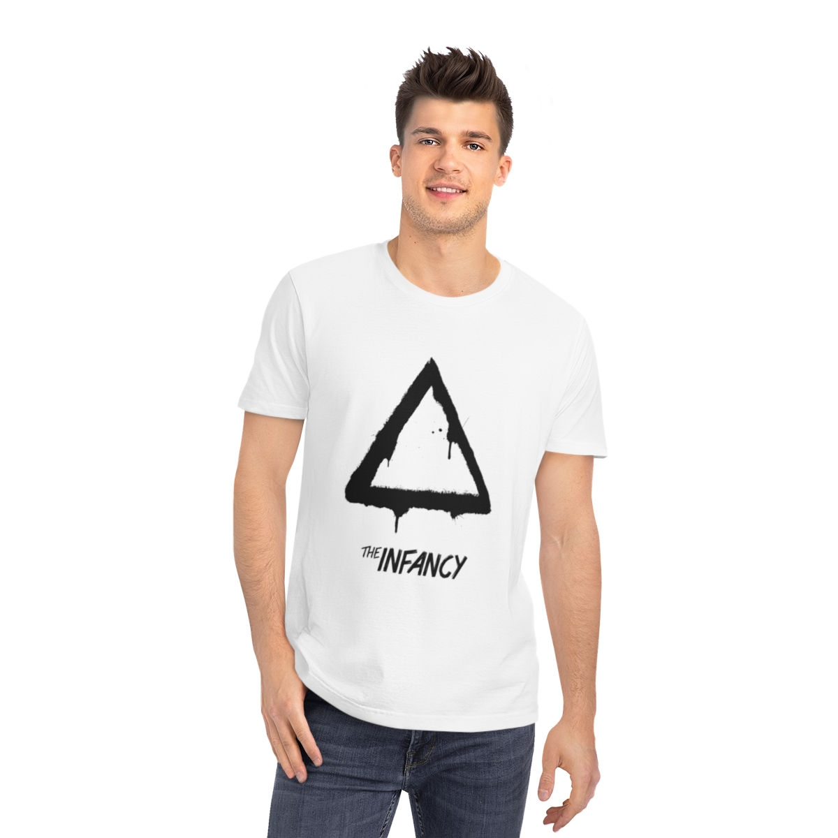 Men's / Unisex White The Infancy T Shirt