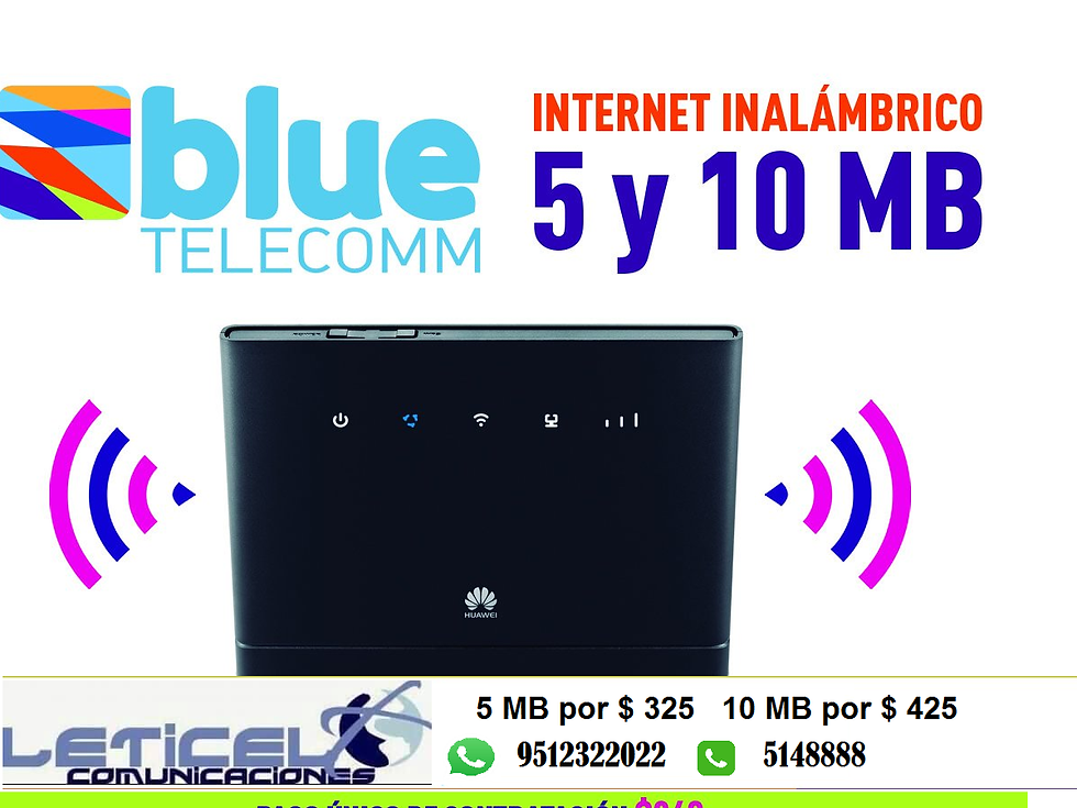 Miniatura: INTERNET BLUETELECOMM INALAMBRICO