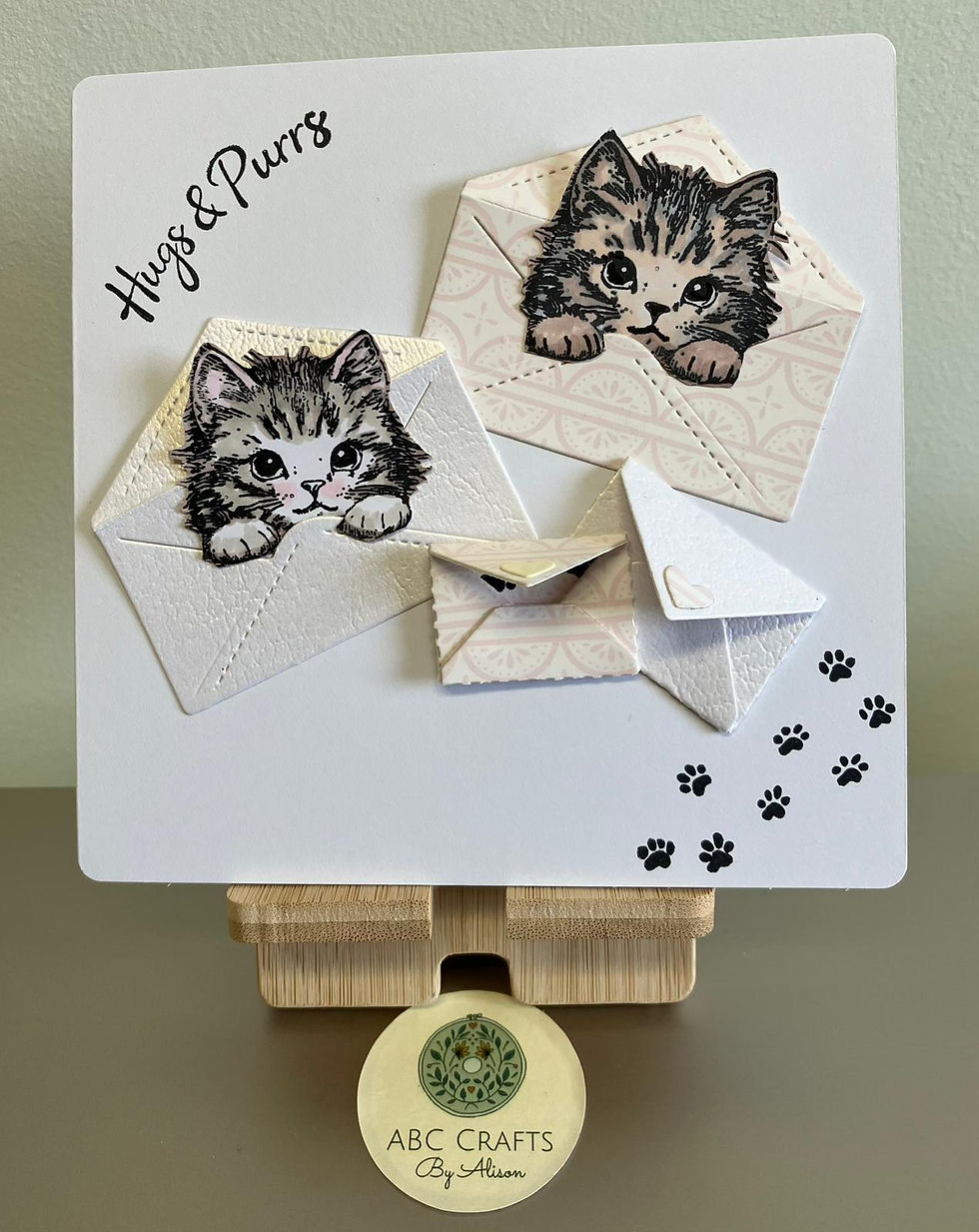 Thumbnail: Hugs & Purrs Kitten Stamp Set 