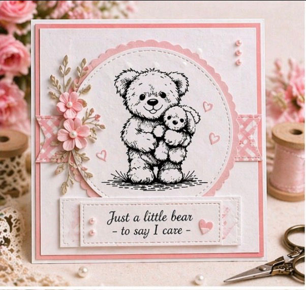 Thumbnail: Beary Special Teddy Bear Stamp Set