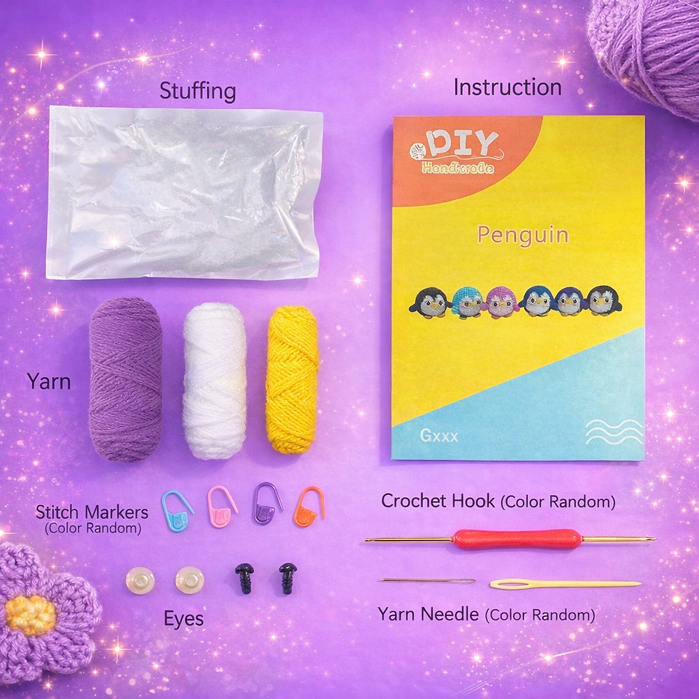 Thumbnail: DIY Crochet Penguin Kit