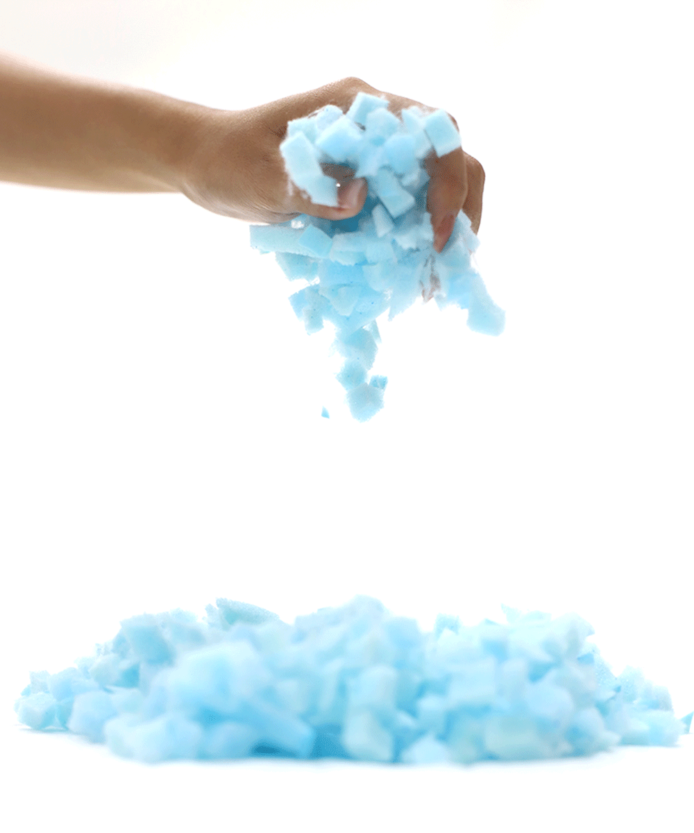 Diced Memory foam GIF.gif