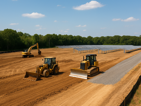 How Full-Scope Site Preparation Sets Solar Projects Up for Long-Term Success