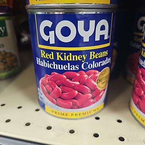 Goya red kidney beans 822g 
