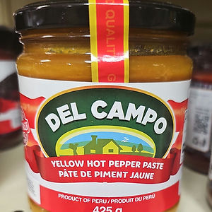 Del campo yellow hot pepper paste 425g