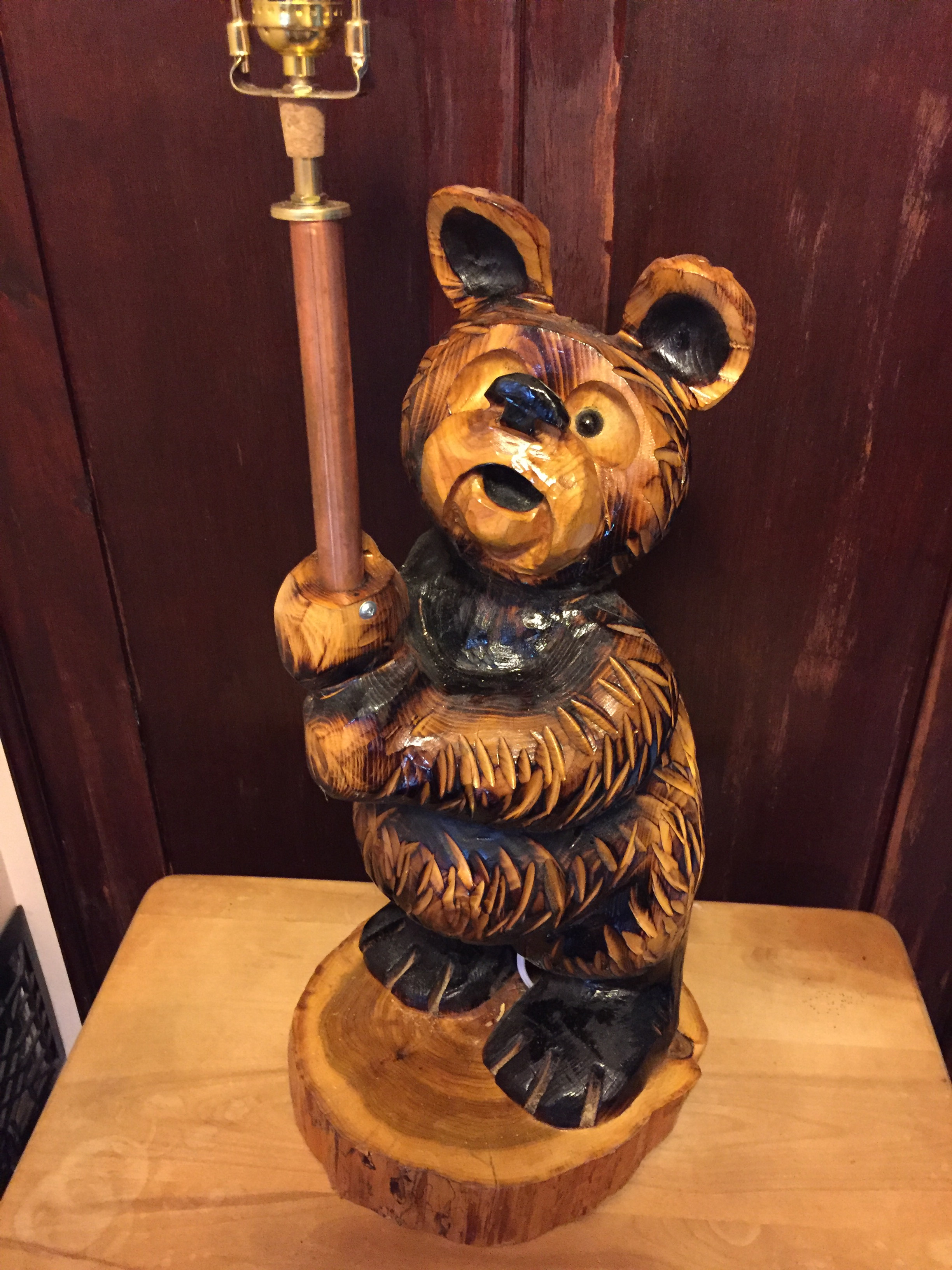 Standing Table Lamp Bear
