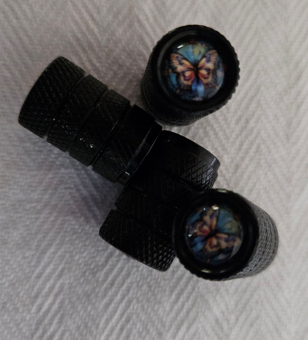 Automotive valve caps
(butterflys)