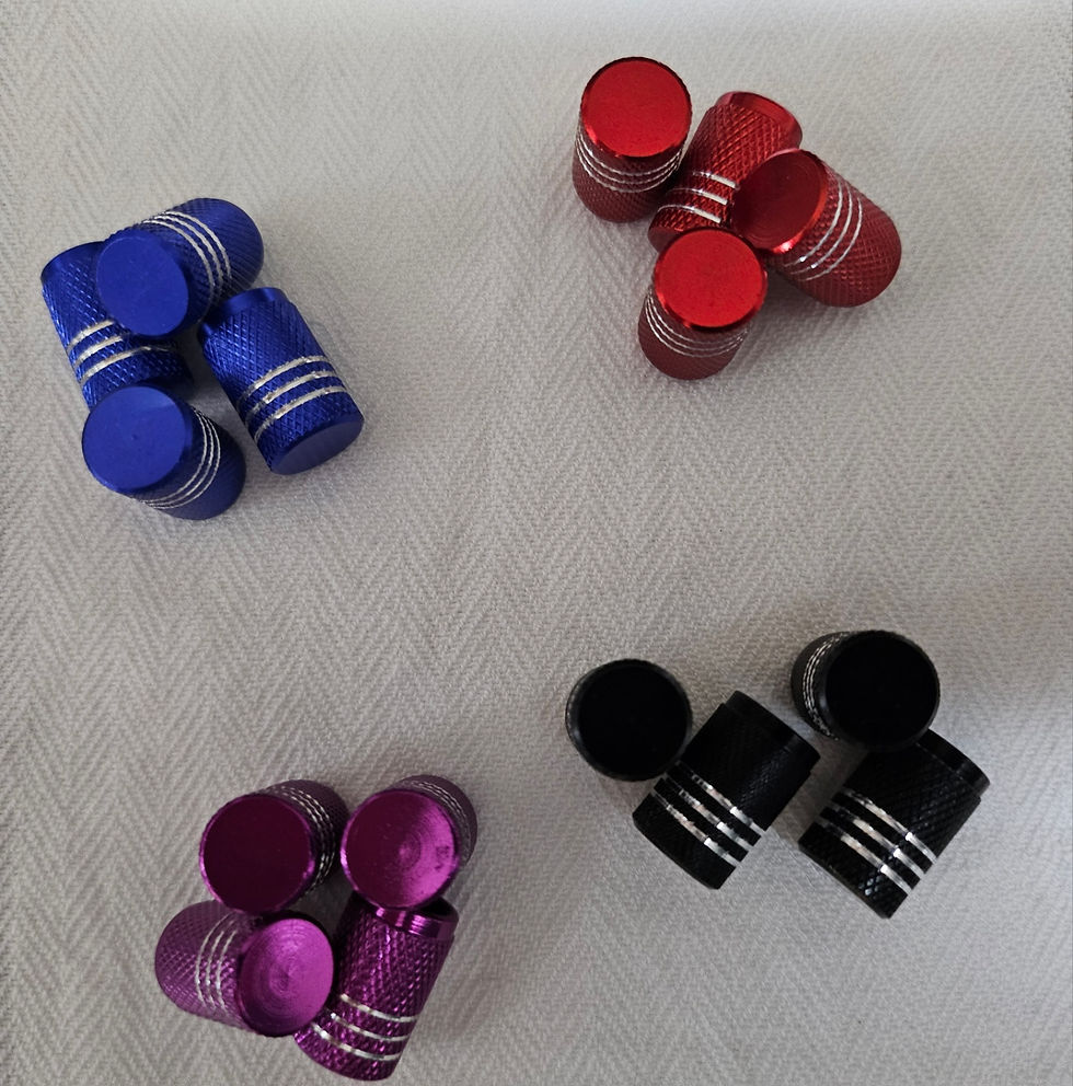 Automotive valve caps