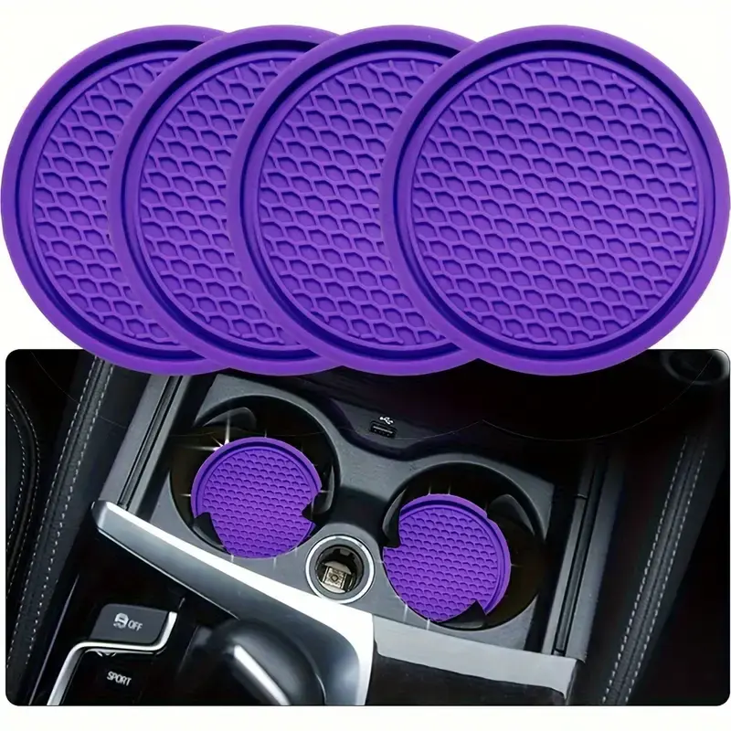 automotive cup holder coasters