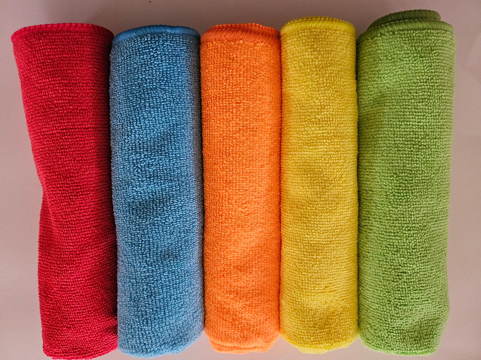 Microfibre cloths