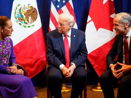 Carney, Trump y Sheinbuam hablan de comercio