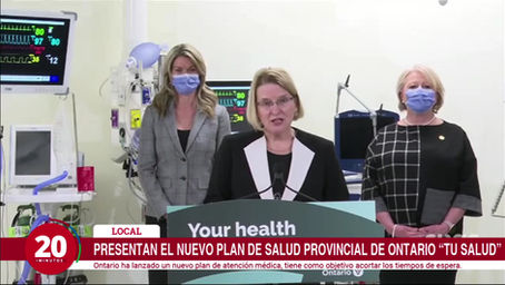 Ontario's new "your health" provincial health plan unveiled