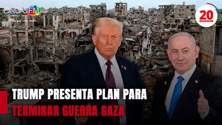 🔴 20 MINUTOS!! Trump presenta plan para terminar guerra Gaza