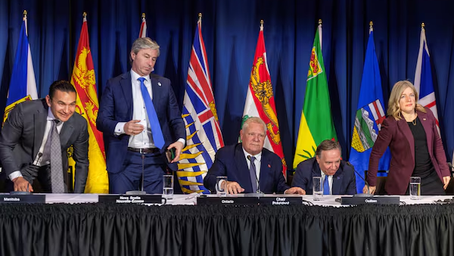 Premiers se reunieron con funcionarios casa blanca