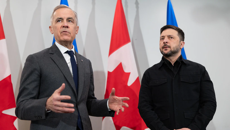Carney promete 2,000 millones más en ayuda a ucrania
