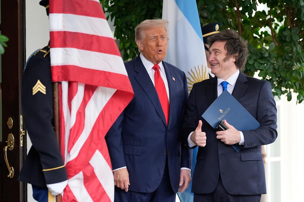 Trump condicionó acuerdo con argentina al triunfo de Milei