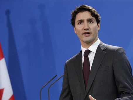 Trudeau bromea sobre la situación del partido liberal