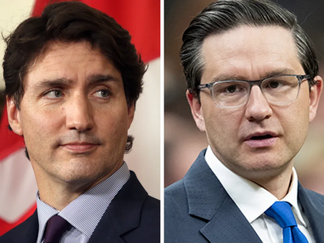 Agrio debate entre Poilievre y Trudeau