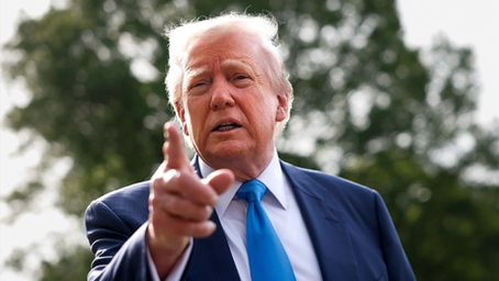 Trump dice perseguirán cárteles en tierra