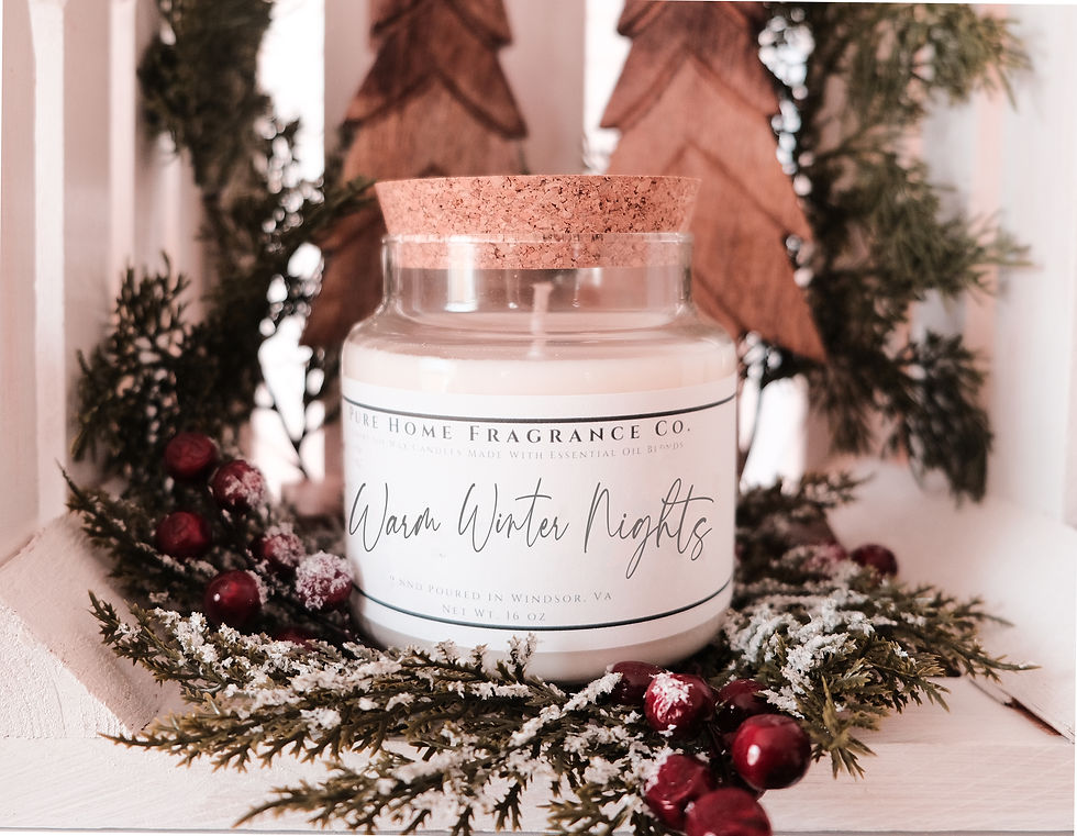 Warm Winter Nights 16 oz Candle