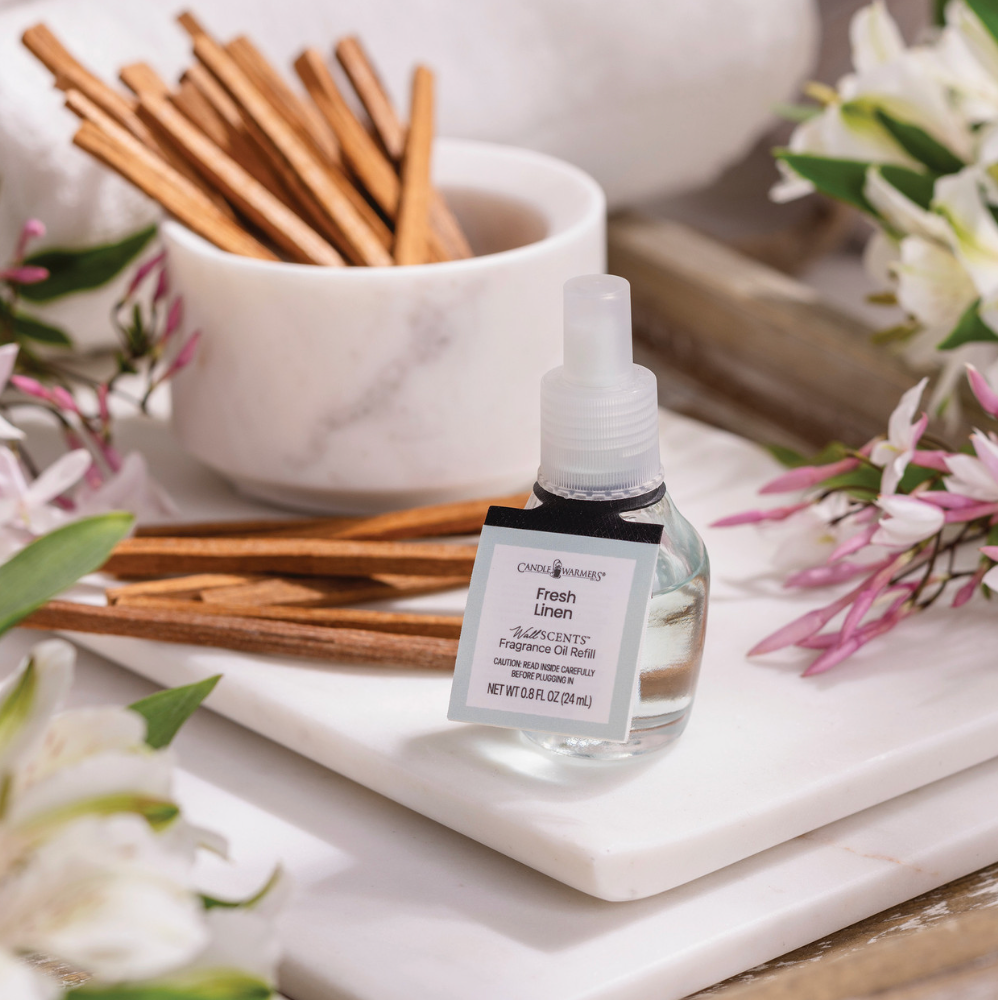 Fresh Linen Wallscents Fragrance Oil Refill