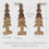 Thumbnail: Christmas Tree Wooden Two Toned Figurine- 19”