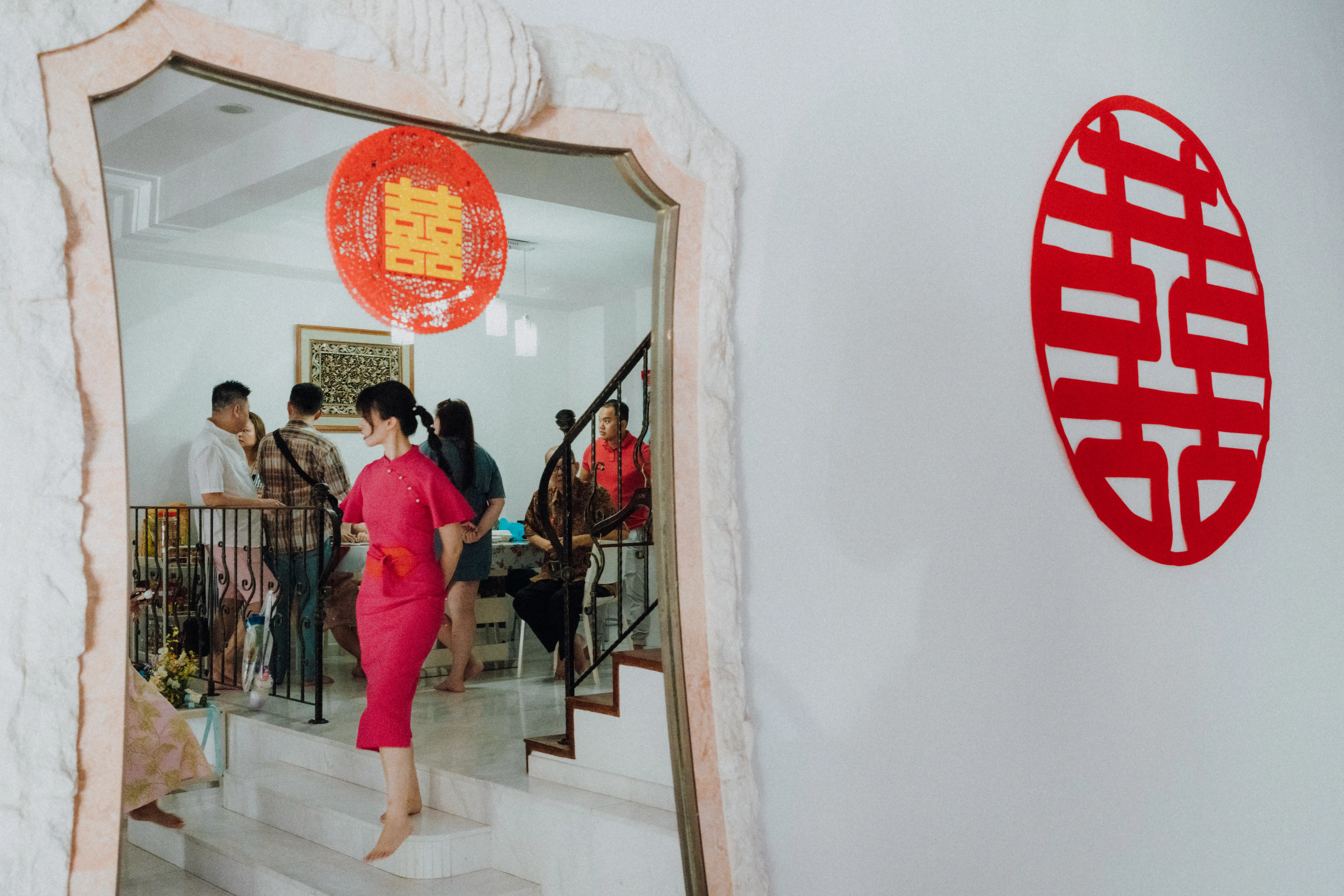 Chinese family wedding in Singapore