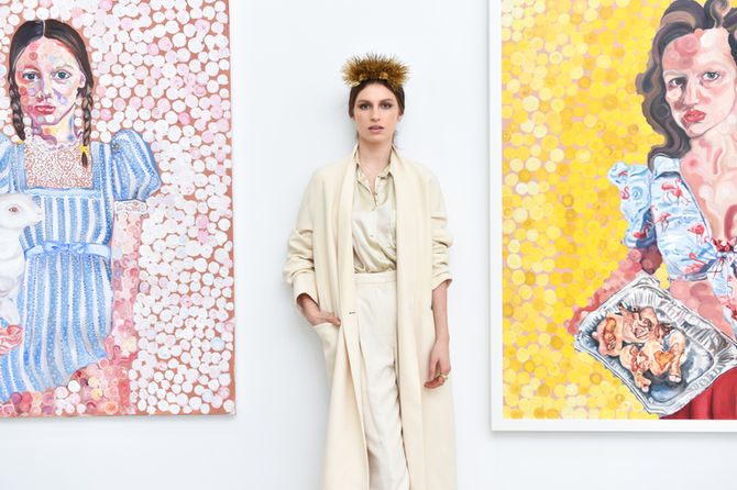 Last day of the TALI LENNOX solo show