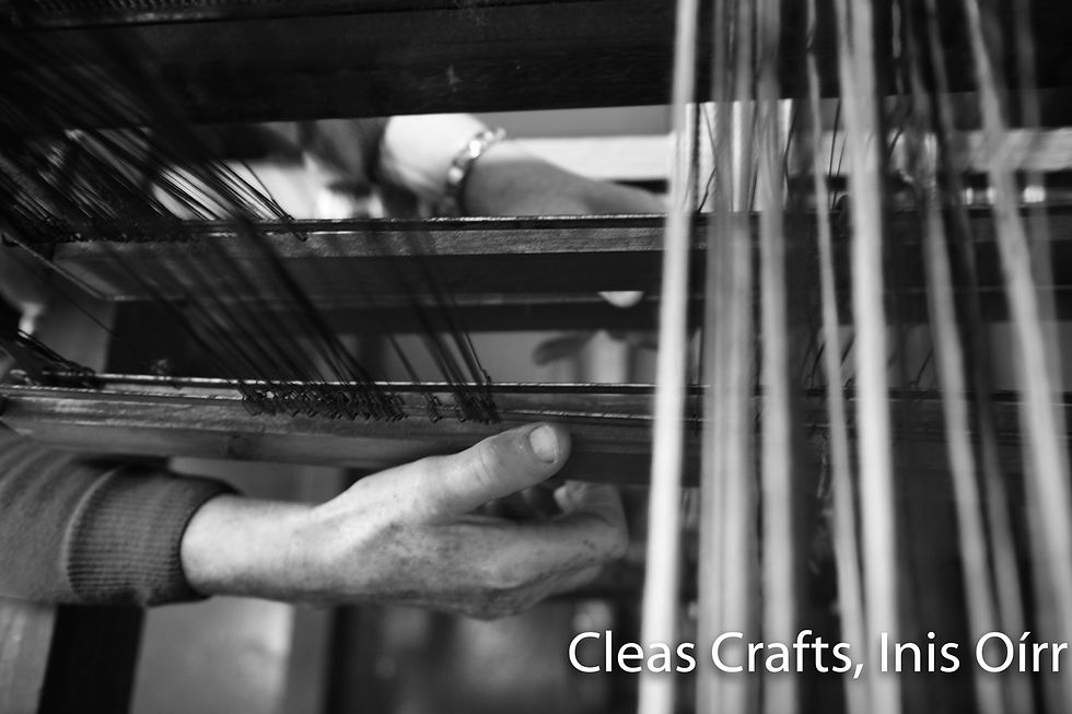 Working the loom