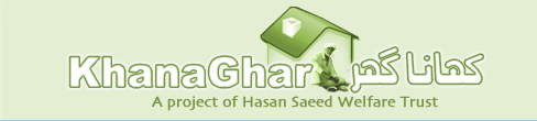 Khana Ghar provides thousands of meals every day to those who need it the most in Karachi and surrounding commuinties in Pakistan. 