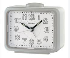Cadran quartz gris fond blanc rectangle