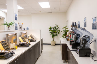 Professional photo by Keelyn’s Corner – dining facility interior in New York