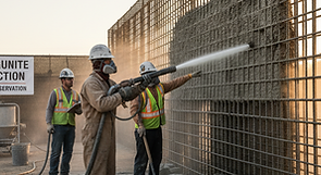Firefly_Gemini Flash_Shotcrete & Gunite Special Inspection of Continuous Placement Observa