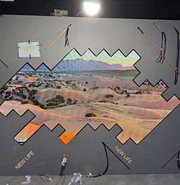 新生命小組教會-異形屏