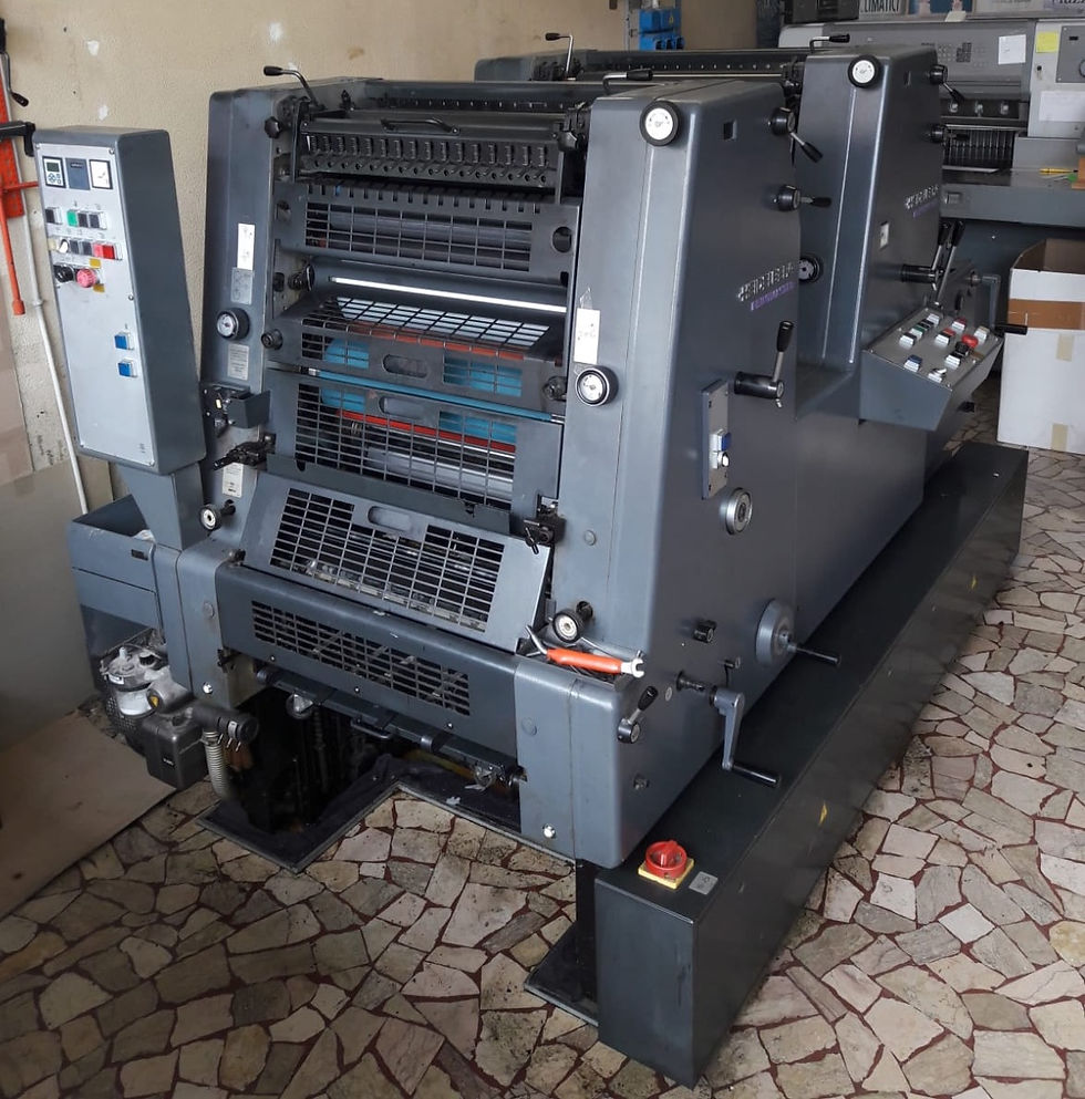 Heidelberg GTO 2 colori