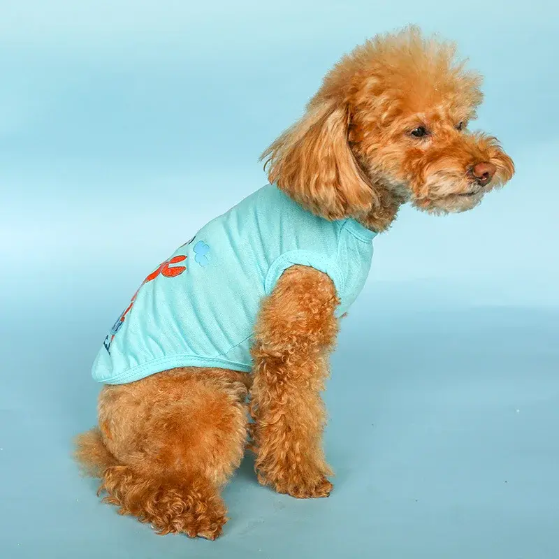 Thumbnail: The Darling Duchess™ Bow Tee – Cotton Spring/Summer Shirt for Small Girl Dogs