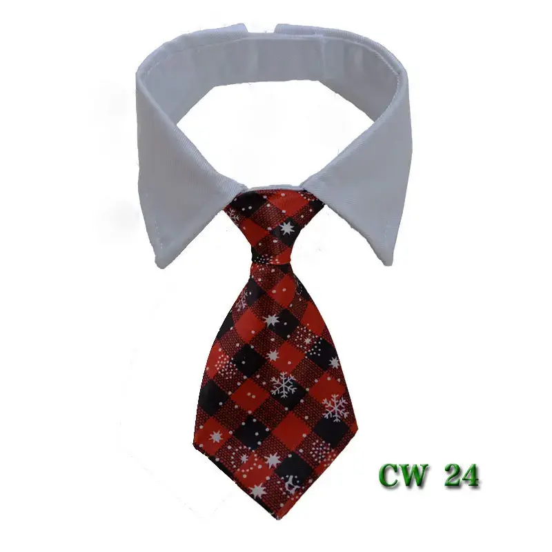 Thumbnail: Adjustable Pet Tuxedo Cotton Collar