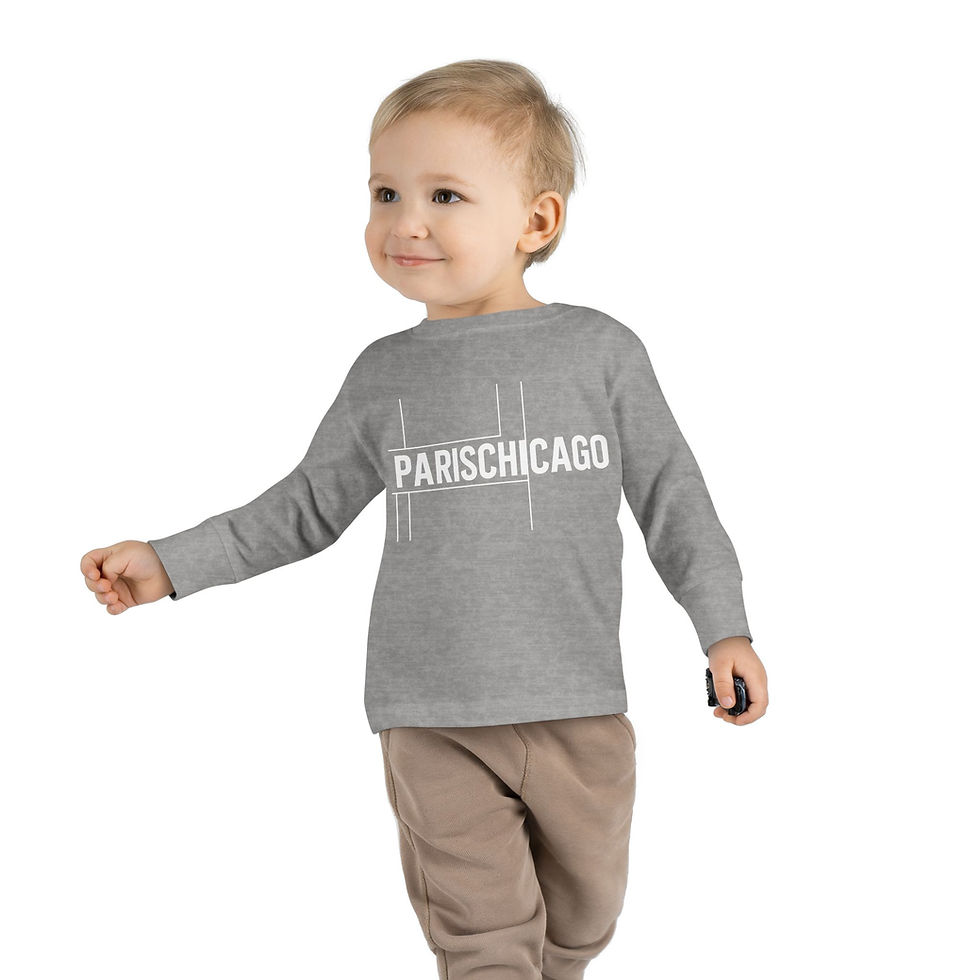 ParisChicago Toddler Long Sleeve Tee 