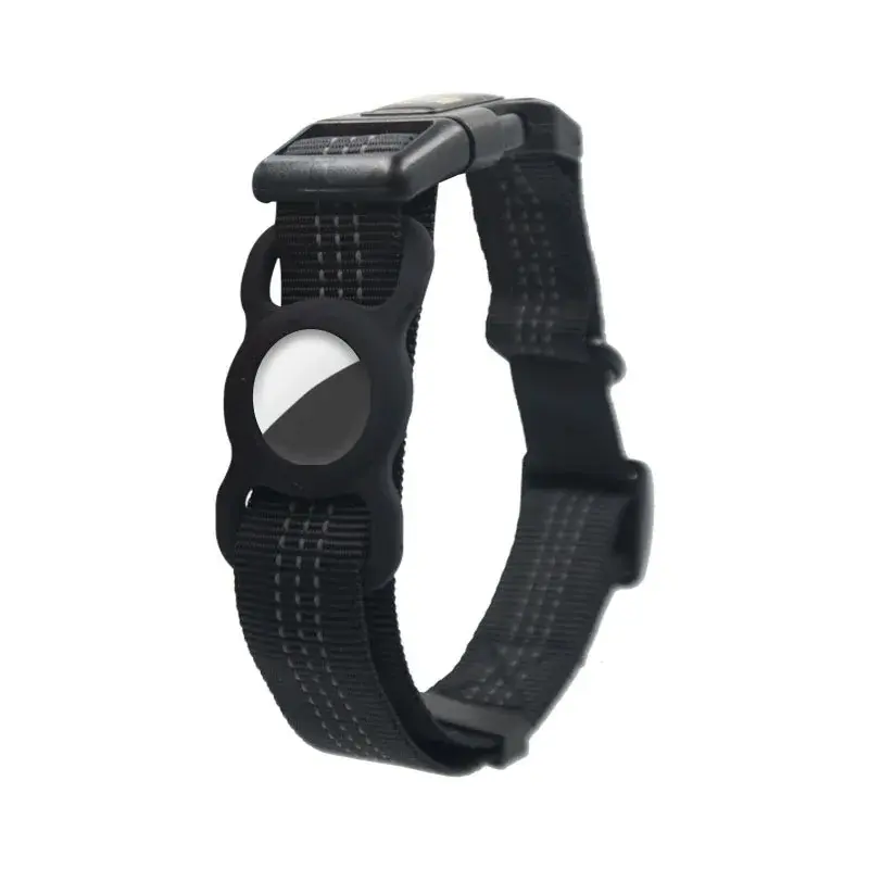 Thumbnail: Personalized Pet Collar Soft Polyester Dog Collar GPS Tracker