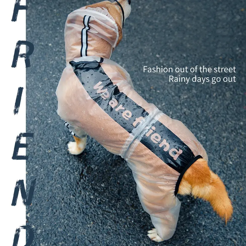 Thumbnail: StormPaws Full-Coverage Dog Raincoat