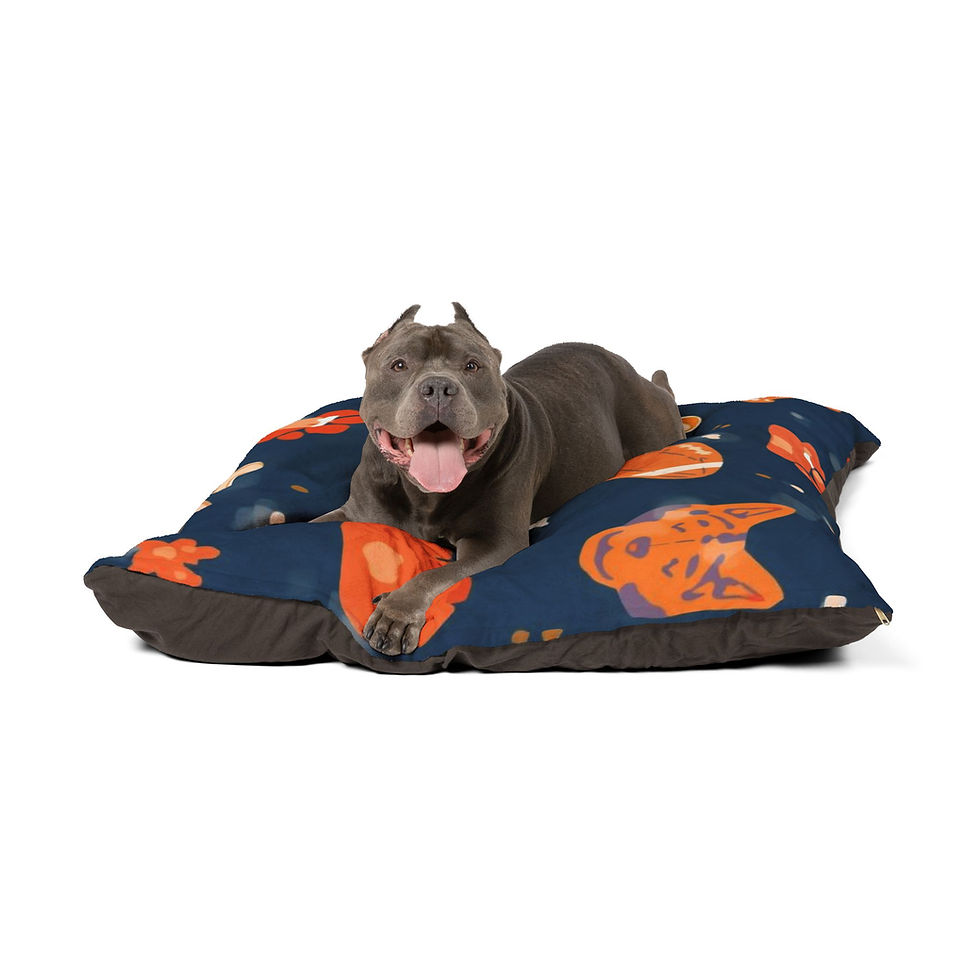 Thumbnail: Pet Bed - Fire and Football Design