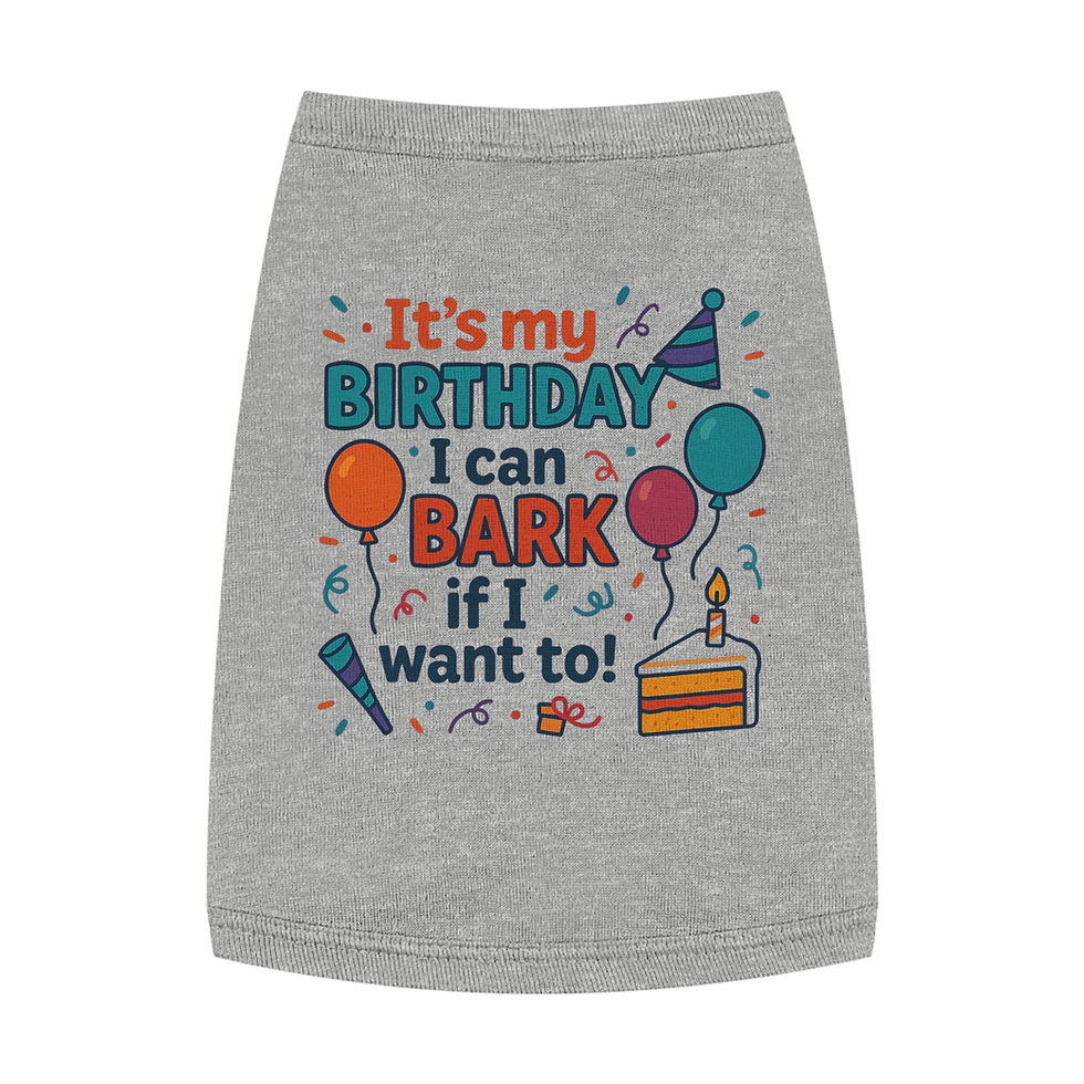 Thumbnail: Birthday Dog Tank Top
