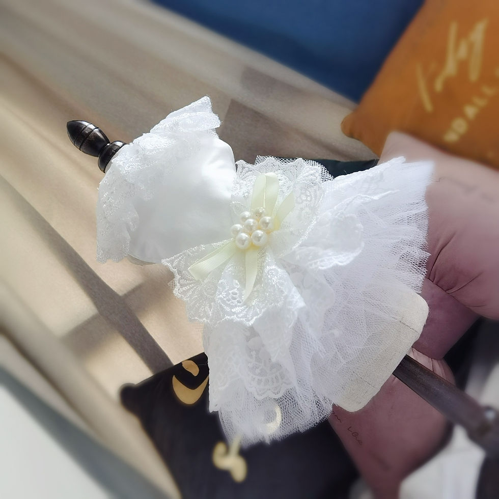 Thumbnail: The Ivory Affair™ Couture Harness Dress – Luxury White Tutu Wedding Outfit Dogs