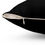 Thumbnail: Modern Black ParisChicago Square Pillow 